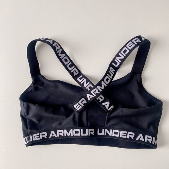 Under Armour Sports Bra Bundle (2) | Medium | Infinity + Crossback | Black - Picture 7 of 16